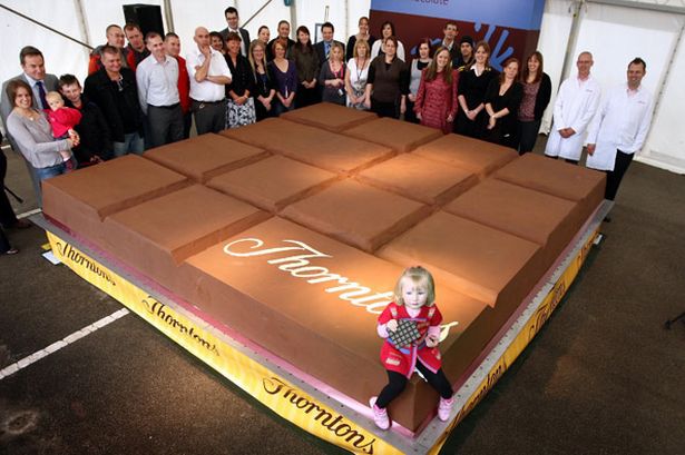 the world's largest chocolate bar