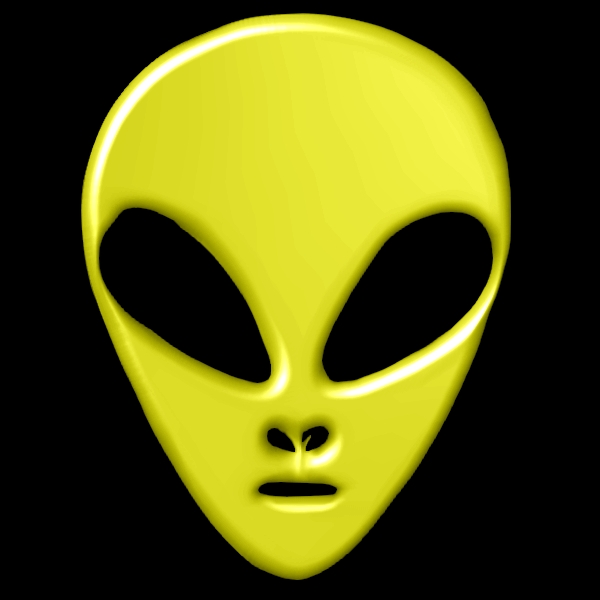 yellow alien