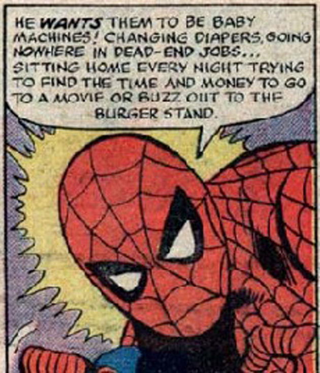 spiderman unprotected sex