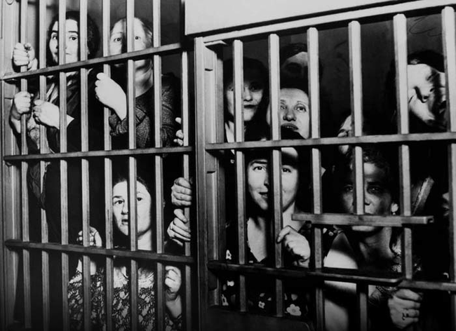 Great depression women jail