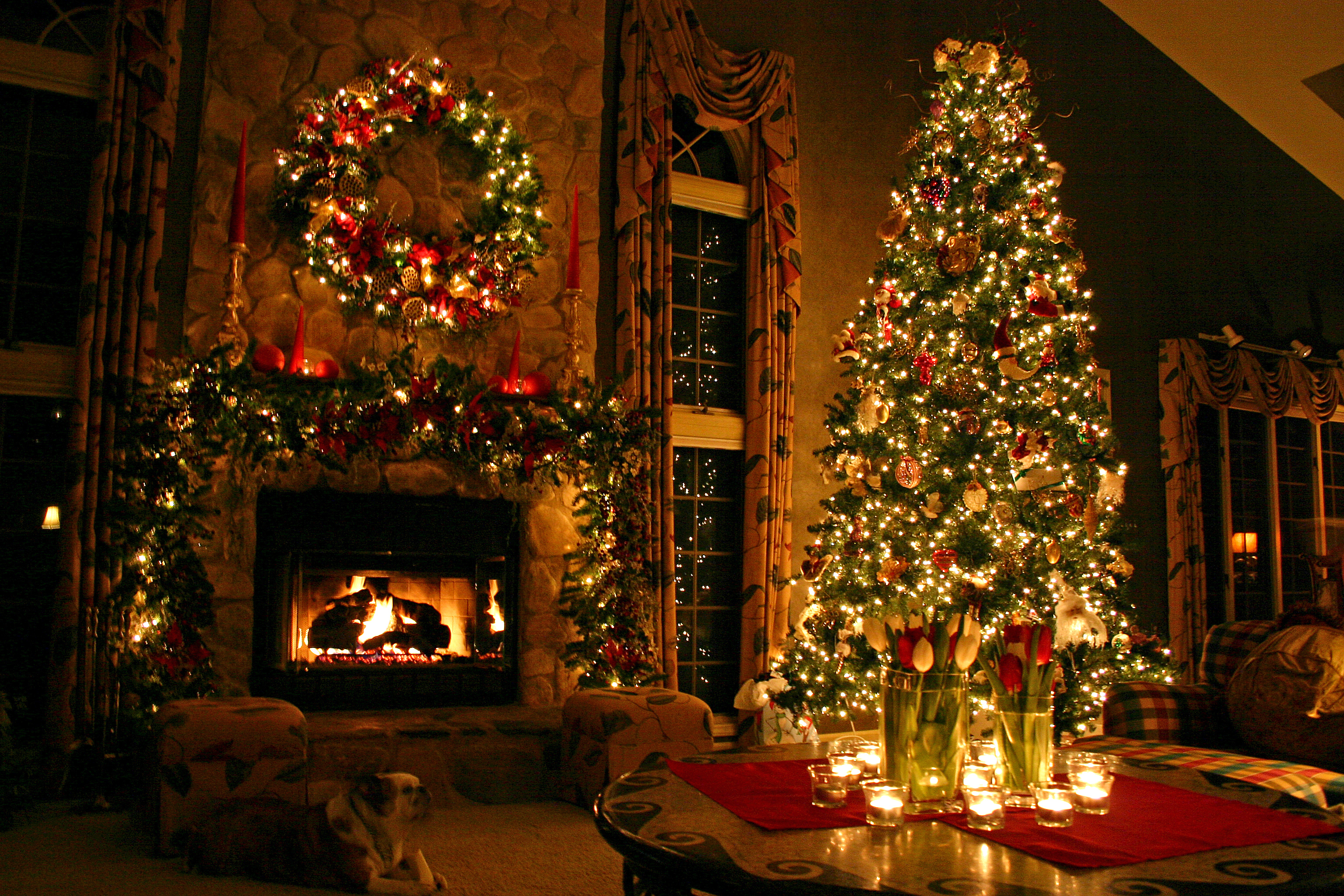 christmas tree home