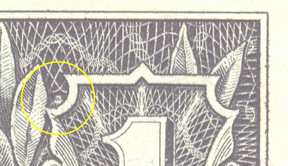 There are all sorts of hidden images on the US one-dollar bill, including a...