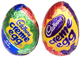Creme Egg packaging colours