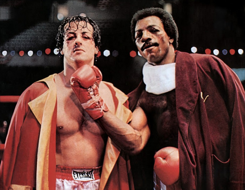 Rocky and Apollo Creed