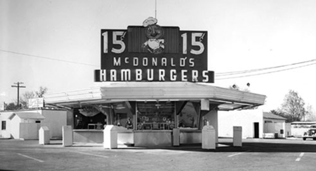 One of the first McDonald's