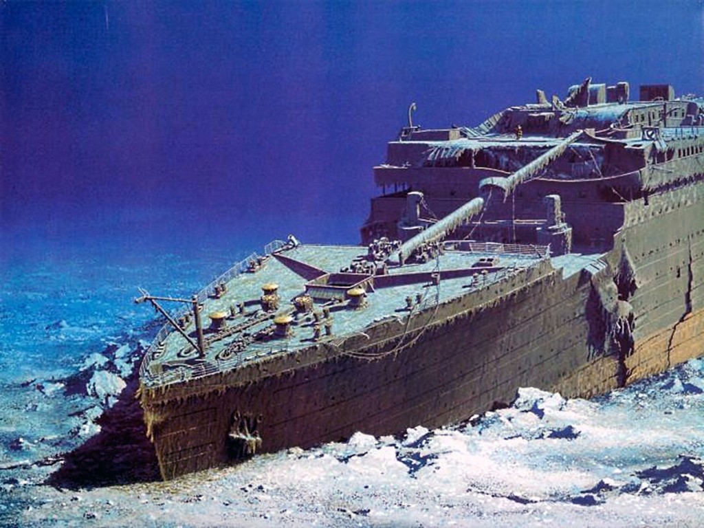 titanic wreck site