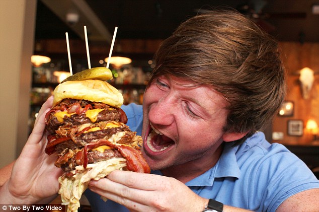 The Monster Red Ruby Burger Challenge 