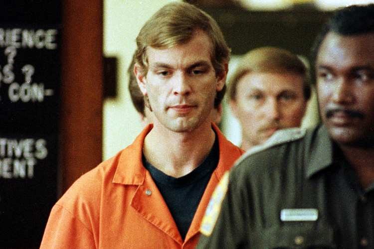 Jeffrey Dahmer orange prison overalls