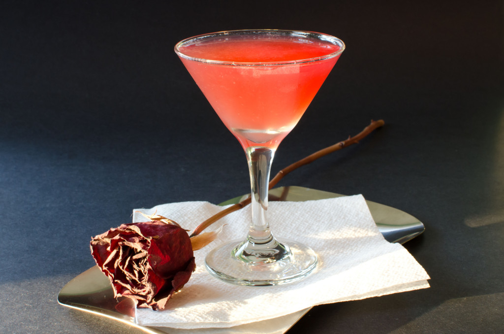 Jack rose cocktail